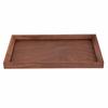 Smooth Polished Serving Plate Solid Wood Food Tray Practical Serving Tray  Kitchen Table