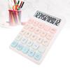 Desktop Calculator 12 Digits LCD Display Large Buttons Ladder Keypad Calculator for   School
