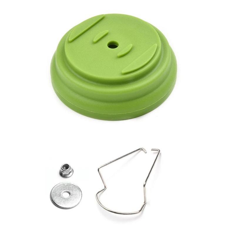 

4 шт. Аксессуары для электрических газонокосилок Беспроводная зарядка Триммеры Защитное основание для травы Аксессуары для электроинструментов для сада зелёный