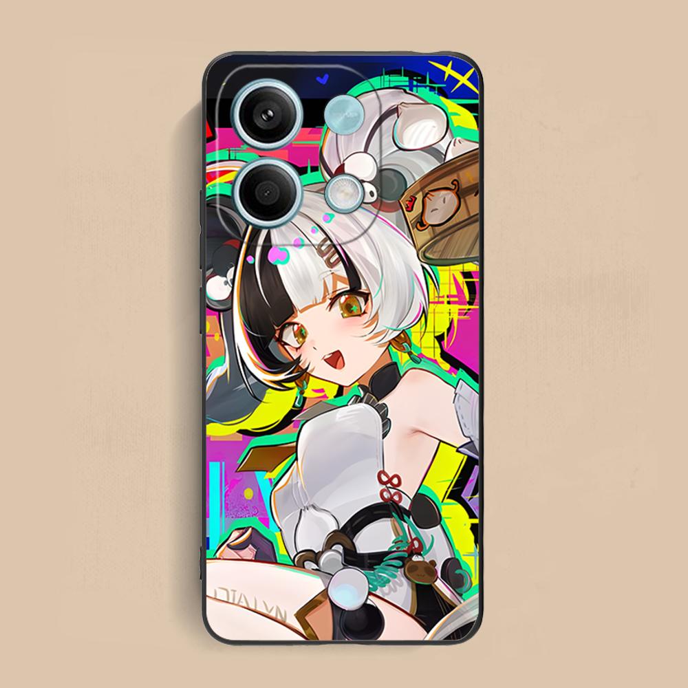 ZZZ Dialyn Matte TPU Mobile Phone Case for Xiaomi Redmi 15 14 13 12 A5 3 2 1 C Plus 4G 5G Colorful Printing Cover
