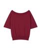 Saendeulig Multi-Neck Tee_Wine