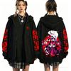 Helluva Boss New Anime 2D Print Hoodie Fun Style Men's and Women's Zip-up Sweatshirt