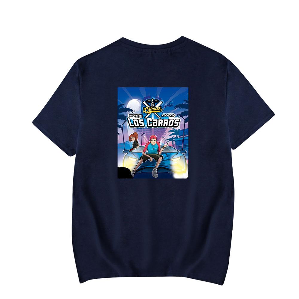 Icrimax Printing Women Men Tshirt Casual Breathable Tshirts Funny Loose Shirts Street Oversized T-Shirts Man