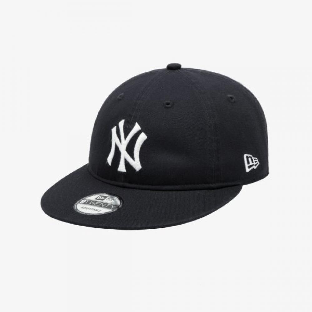 New Era Long Visor Unstructured Baseball Cap New York Yankees Navy 14881510 NAVY/OSFM