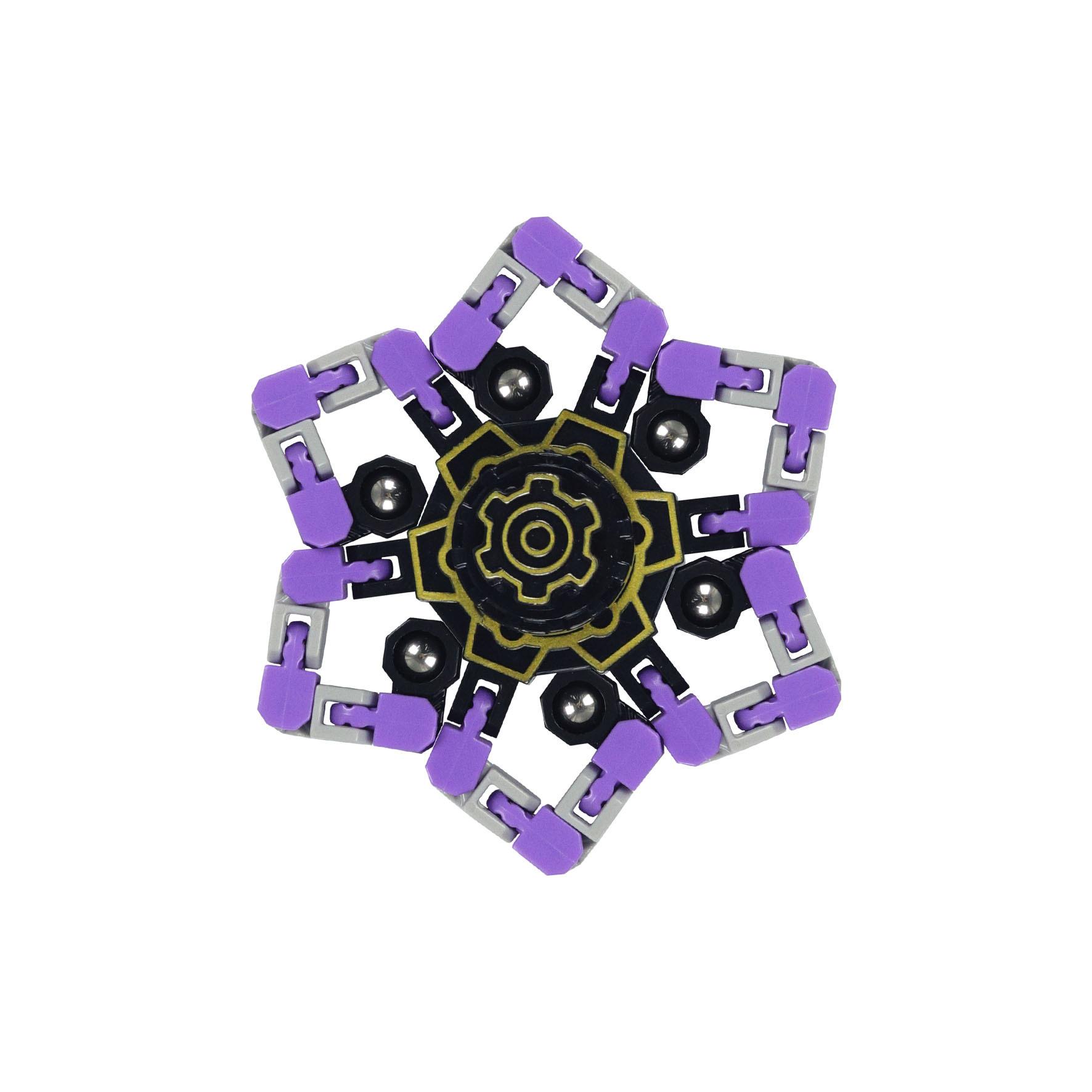 Fidget Spinner Spielzeug Transformierbarer Ketten Roboter Finger Spielzeug ideal für Kinder und Erwachsene Stressabbau Sensorisches Spielzeug Fingerspitzen Gyroskope