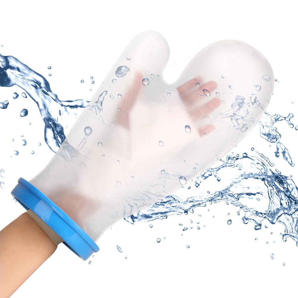 Blue PP Adult Bathing Protective Sleeve SL H2104 36cm(palm )