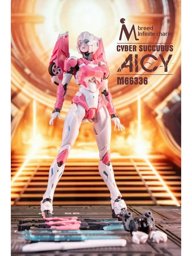 New Meili Wuxian M-Brand 66336 Arcee Children's Mecha Action Figure with Two Matte Faces