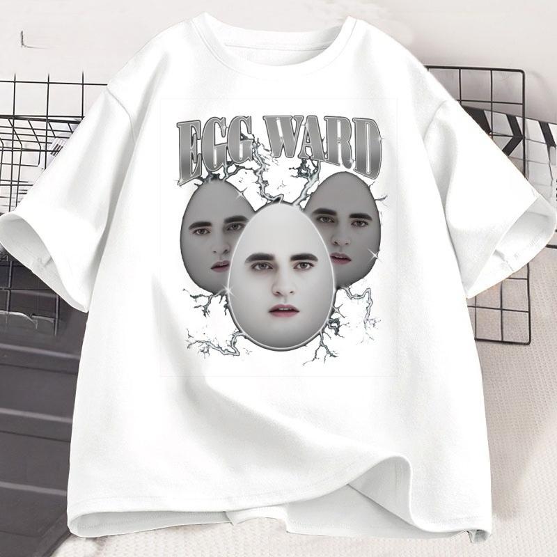 Funny Eggward Meme T Shirt Unisex WOMEN Twilight Saga TShirt Casual Cotton Short Sleeve Tees Harajuku Streetwear Male Clothes