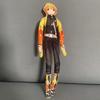 Poseable Toy With Wire Skeleton Abstract Body, 28Cm Demon Slayer Tanjiro Neko Zenitsu Cosplay Plush Mouse Figure