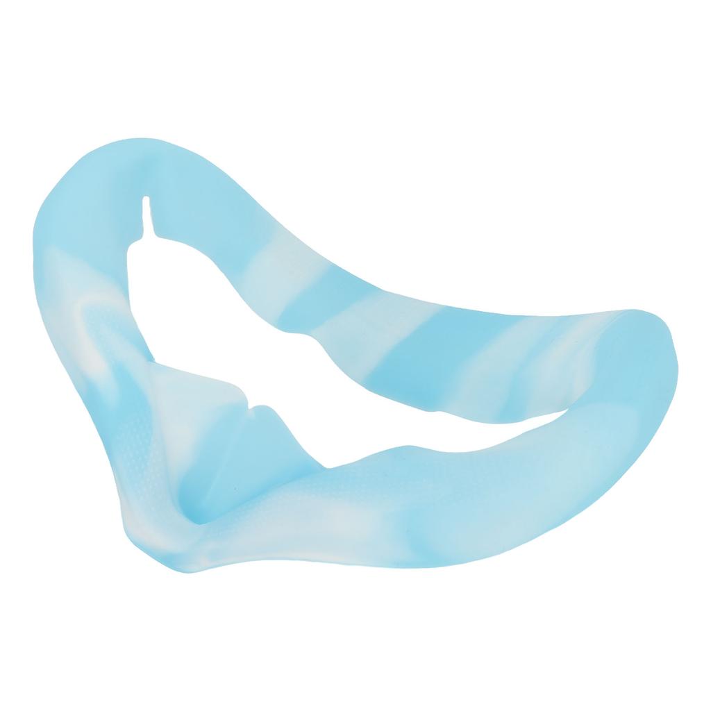 Silicone VR Face Cover for Quest 2 Sweatproof Lightproof Face Cushion Washbale Insert VR Face Nose Pad