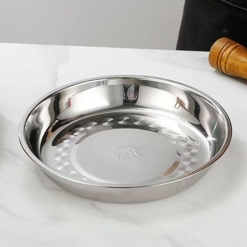 304 Stainless Steel Round Dinner Plate