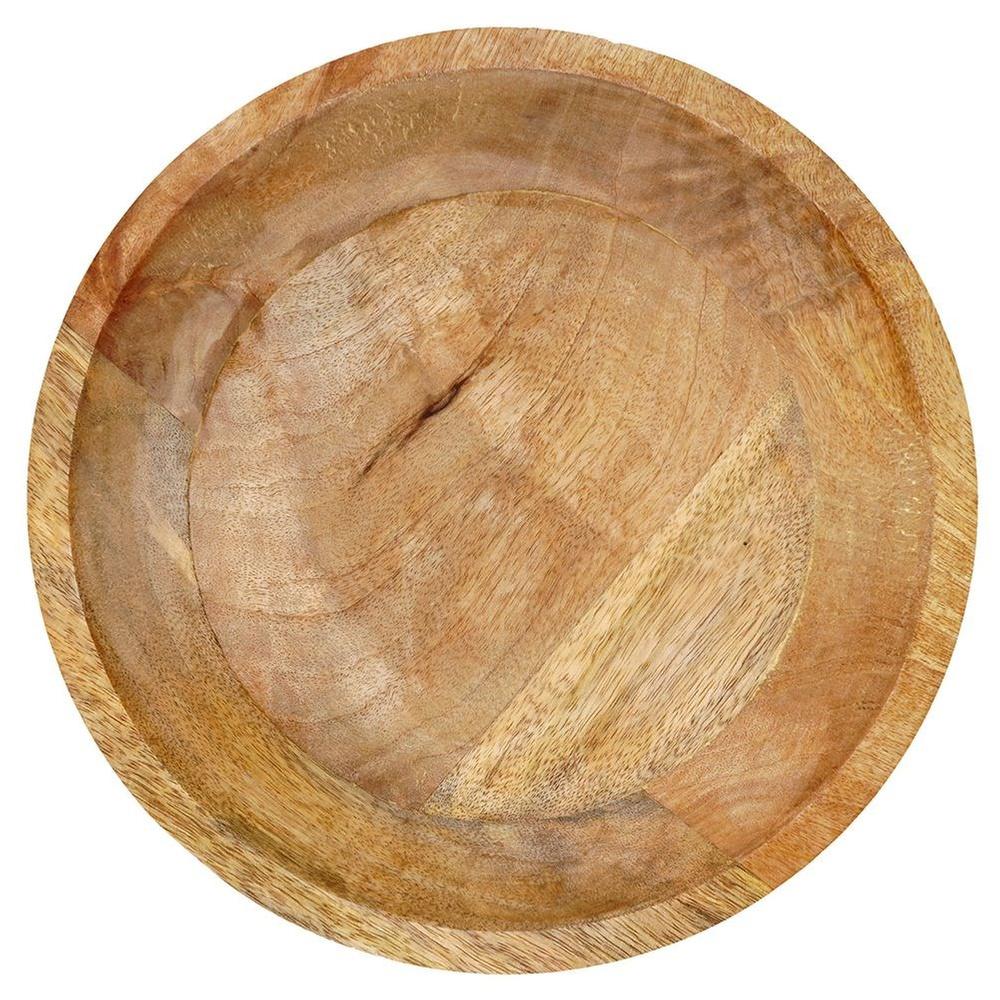 Wooden Bowl Basket For Fruits, Vegetables, Salads, Snacks, Dishes 1.5L
