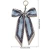 Flower Scarf Bow Keychain Pearl Bag Accessories Headset Pendant Bowknot Bag Pendant  Girl