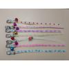 Glow In The Dark Fish Bone Silicone Cat Collar With Bell Adjustable Soft Night Safety Collar For Kitten Small Cats