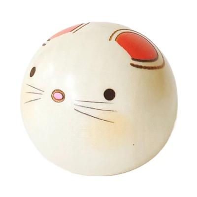 Επίσης δημοφιλές ως ιαπωνικό φτιαγμένο στην ιαπωνική λαϊκή φτιαγμένο από 12 ζώδια που λικνίζονται αναμνηστικά κούκλες kokeshi, Ιαπωνία, kokeshi, τέχνη, χειροτεχνία, Usaburo, ζώδια, ποντίκι, παιδί,