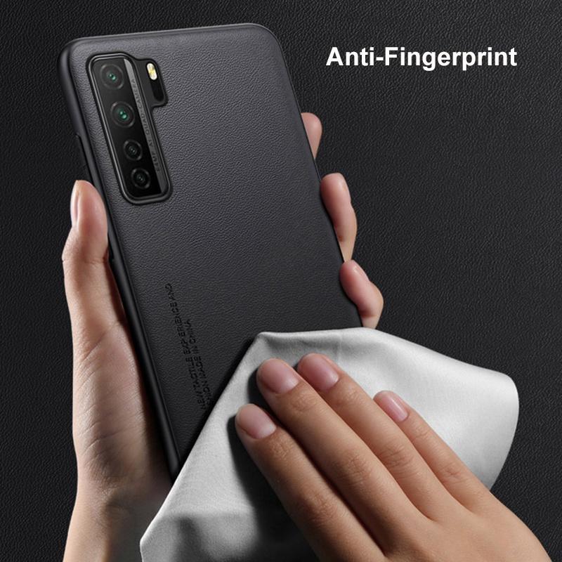 Luxury PU Leather Case For Huawei Nova 7 Pro 7 SE 7i P40 Lite 5G Back Cover Matte Silicone Protection Phone Case For Honor 30S