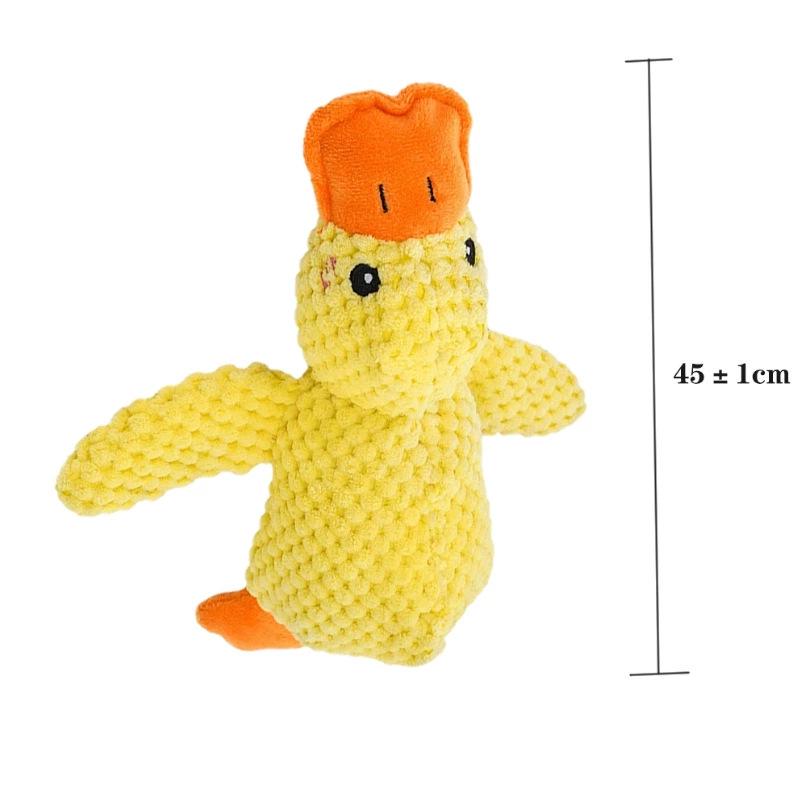 Durable Chewable Pet Toy Set with Sound for Teething and Teasing - Plush Pet Supplies 