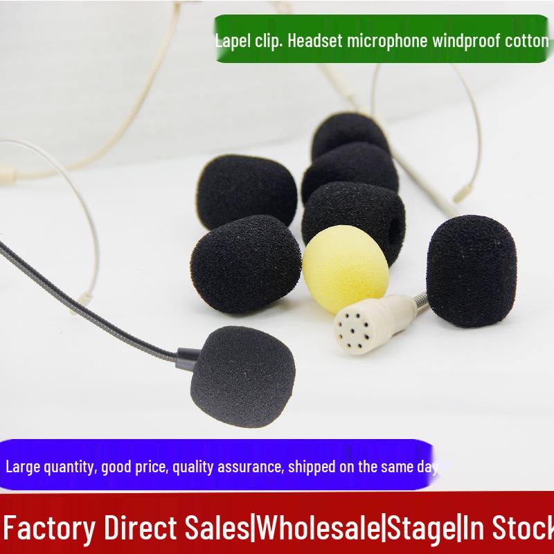 Little Bee Universal Headset with Mic Windscreen and Lapel Clip