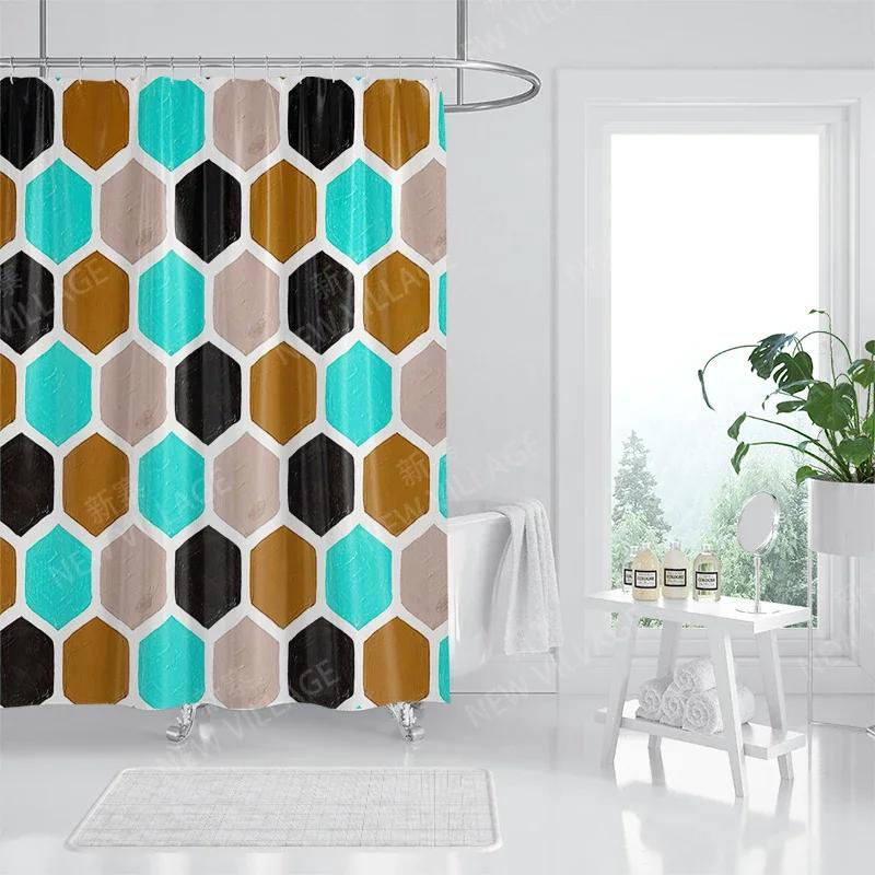 Waterproof Fabric Shower Curtains Bathroom Curtain Accessories Bath Curtain for Shower 180x200cm 240*200 Anime Boho Decoration