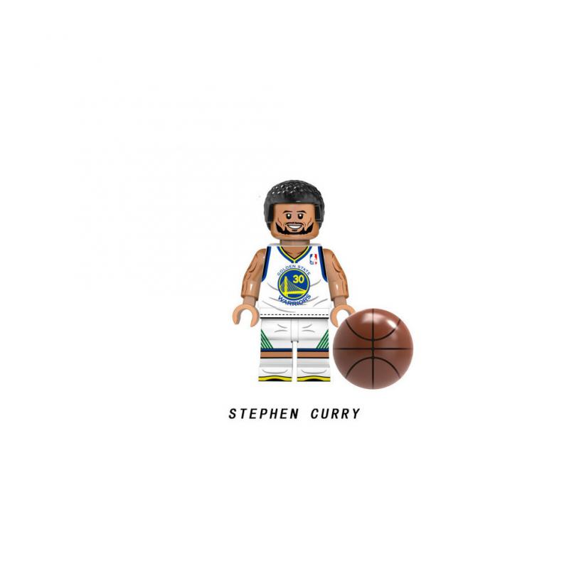 9Pcs NBA All-Star Kobe James Curry Mini Building Blocks Toy Fit 