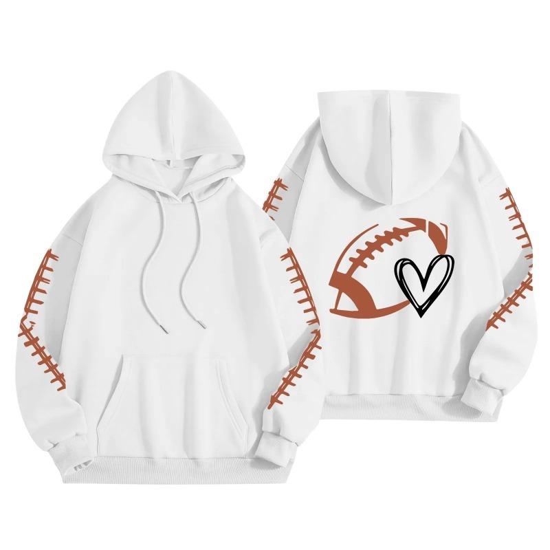 2025 Autumn/Winter New Golf Printed Sports Hoodie Women's Off Shoulder Sleeve Y2k Plus