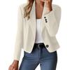 Women's  Fashion  Long Sleeve Open Front  Business Casual Cardigan, Fashion Jacket,