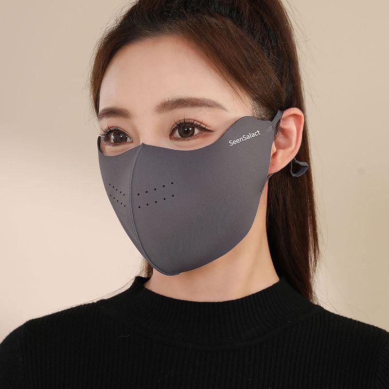 Cold-Proof Velvet Lined Windproof Mask: Anti-Fog, Breathable, Stylish Face Cover for Outdoor Cycling in Fall and Winter