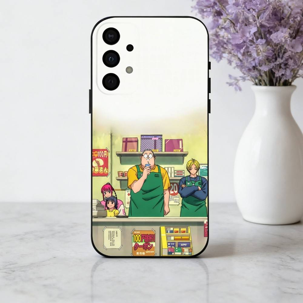 Anime S-Sakamoto-O D-Days phone Case For Samsung Galaxy A73,A72,A71,A70,A53,A52,A51,Others Soft Black Shell