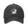 Pingu Pinga Penguin Tv Denim Fabric Cap Casual Baseball Caps Adjustable Hat Summer Unisex Baseball Hats