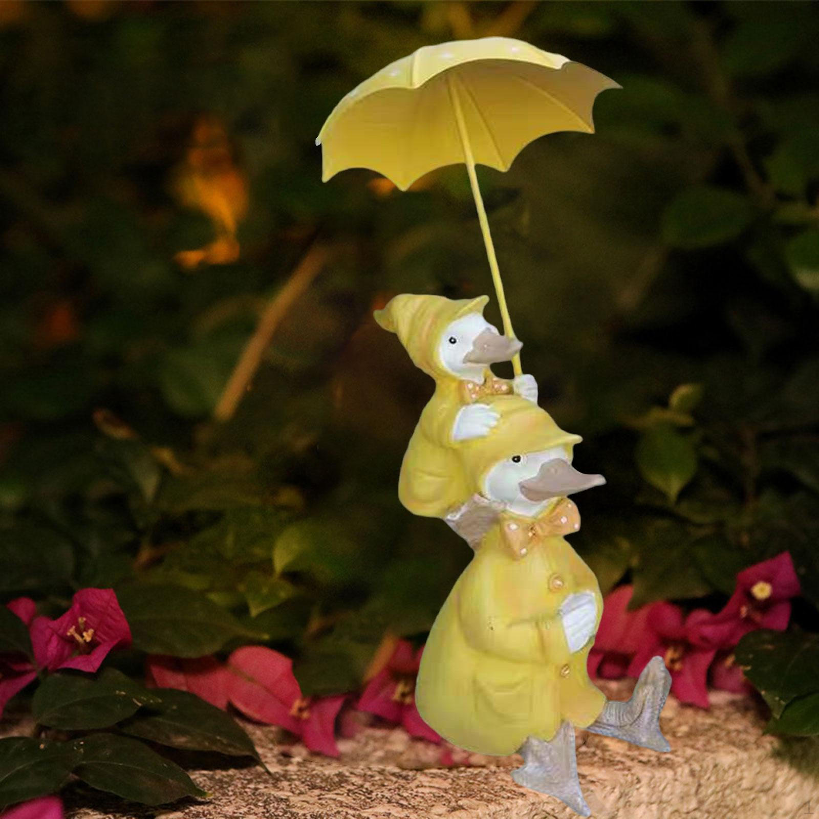 

Статуя Утки с Зонтиком ,Декор для Сада, Скульптура Животного, Полимерная Фигурка для Газона Style B