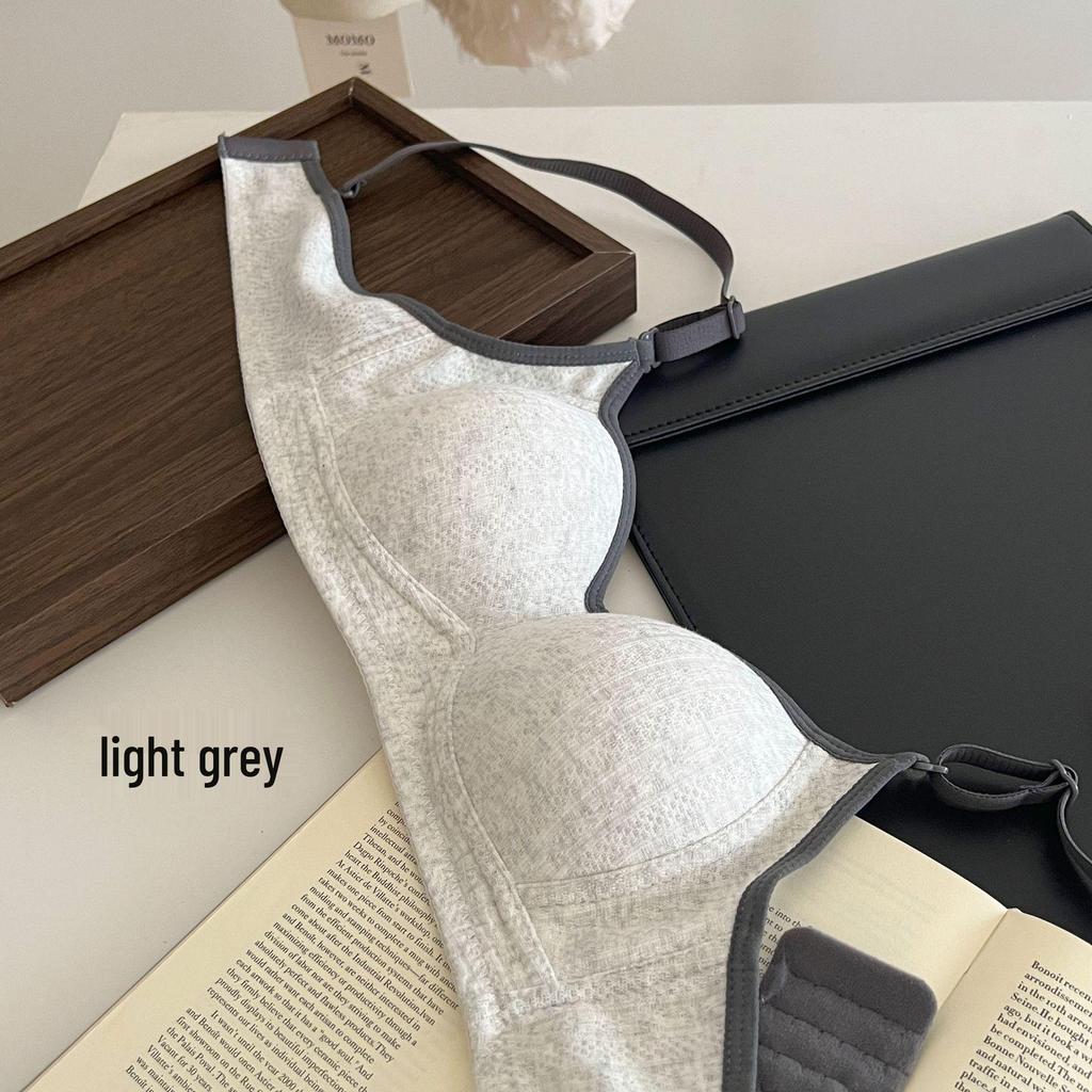 Reggiseno Push-Up in Cotone Wireless da Donna - Comodo, Traspirante, Design Anti-Caduta