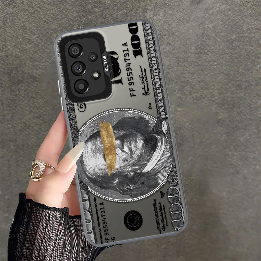 Phone Cover Case for Samsung Galaxy A16 A34 A13 A25 A73 A12 A54 A72 A17 A52 A23 A71 A32 A36 A14 A56 Dollars Money Design