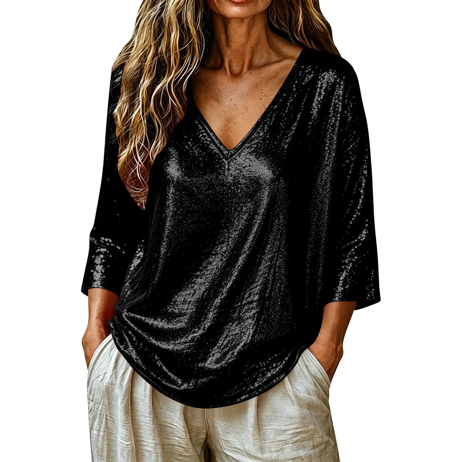 Women s Casual Top for Everyday Wear M