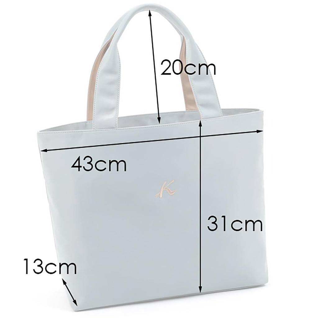 A4 size compatible tote bag Sand Beige 52521 [Kitamura] R-0686