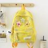 Backpack Korean version Japanese star college wind backpack niche design fresh girl campus class student schoolbag