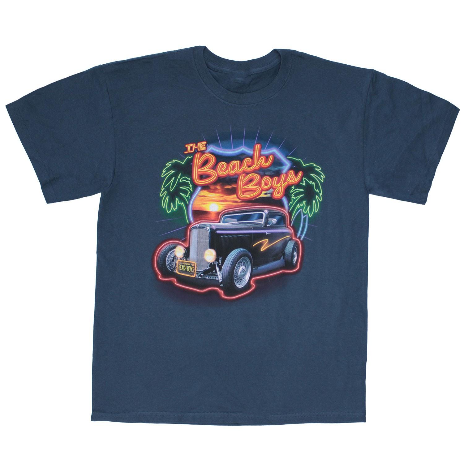 Men s Beach Boys 2009 T-shirt Small Navy S