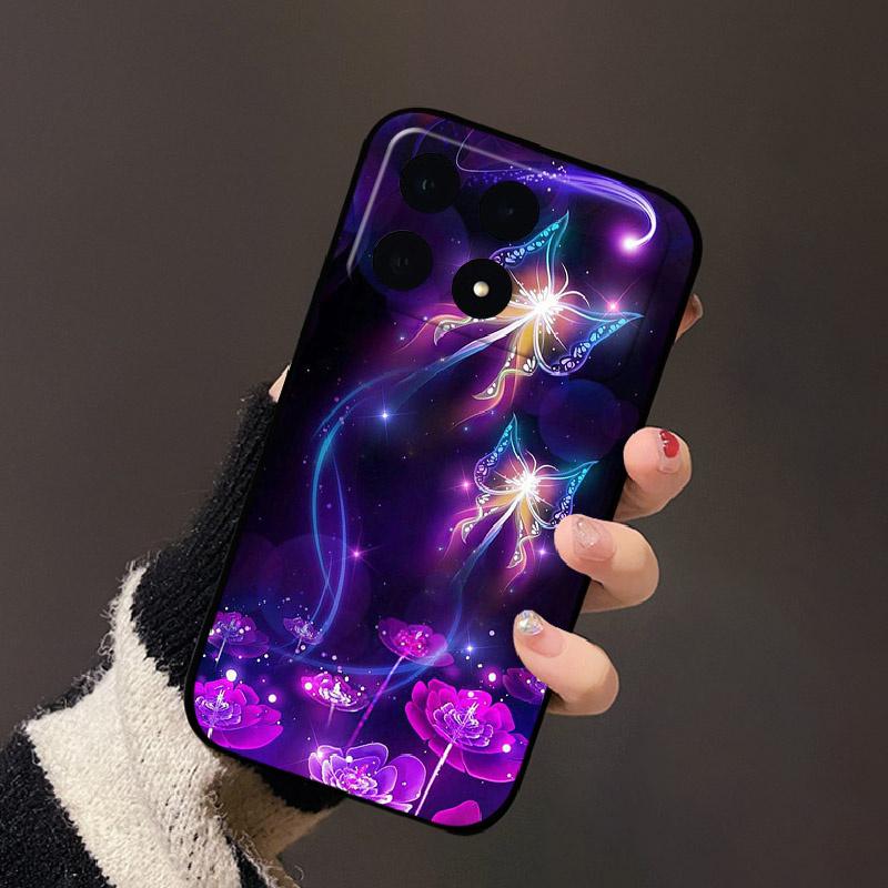For Xiaomi POCO F8 Pro Case Fashion Cute Cartoon Silicone Back Cover For Xiaomi POCO F8Pro Phone Shell Luxury Soft TPU Fundas