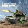 Large RC Parent-Child Tank Battle Toy: Rechargeable, Tracked Off-Road 2.4G Cannon Vehicle