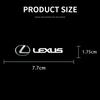 1/2/5/10pcs Car Stickers Car-Styling Logo Interior Decorative Accessories For Lexus EX300H RX450H IS300H ES300H NX RX GS Al20