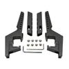 31BC Pair Motorcycle Passenger Foot Peg Extension Adjustable Black 6061 Aluminum Footrests for Dirt Bike Modification for SurRon
