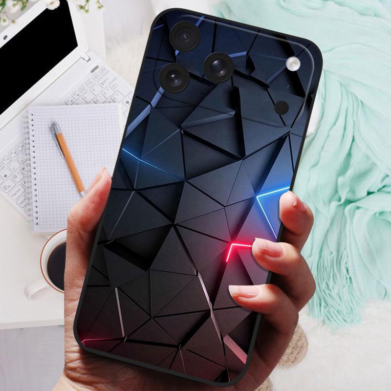 For iPhone 17 Pro Case Lion Wolf Painted Silicone Soft Back Cover For iPhone17 Pro Max Phone Case For iPhone 17 Air Protective