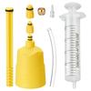 Hydraulic Brake Bleed Tool for Road Bike Brake Bleeding Kit Oil Fluid Bleeder Syringe Style Easy Bleeding Smooth Braking