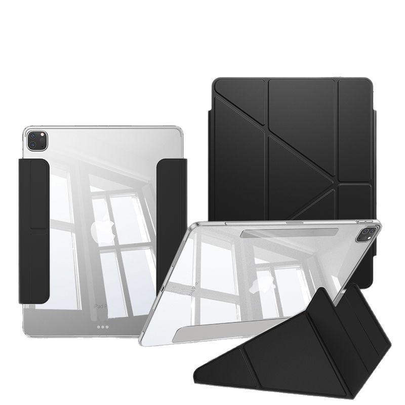 Magnetic Detachable IPad Air 7th 6th Gen Case TPU Shockproof Transparent Cover With Sleep Wake Function