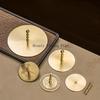 1pc Metal Fragrance Pressure Household Fragrance Ash Leveler Buddhist Hall Supplies Fragrance Board Sacrificial Supplies