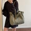 Portable Casual Nyl Tote Bag Nyl Rope Large Capacity Lightweight Eco Bag Korean Style Handbag Nyl Shoulder Bag Storage Bag
