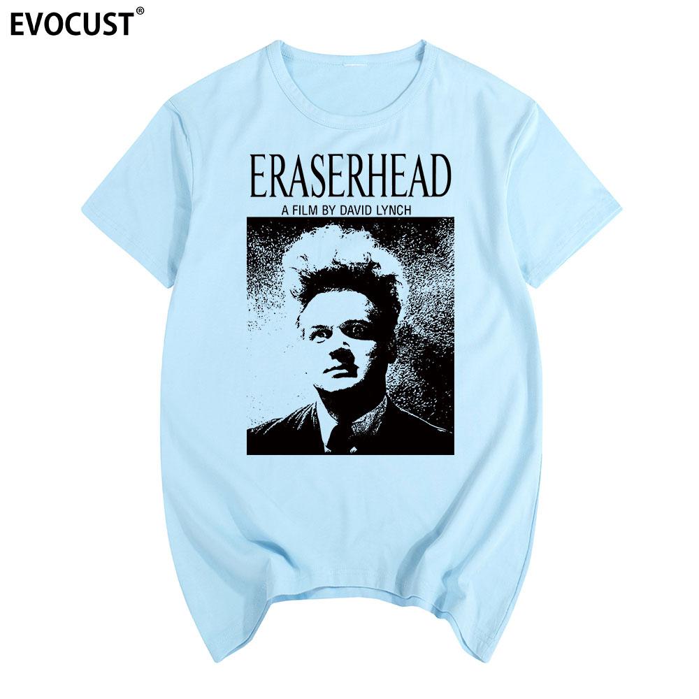 Голова-ластик Дэвид Линч КУЛЬТ 1970-х Хоррор Фильм Кино Фильм Футболка Хлопок Мужская Футболка Новая ТИШОТКА ТИШОТКА Женская унисекс Мода S