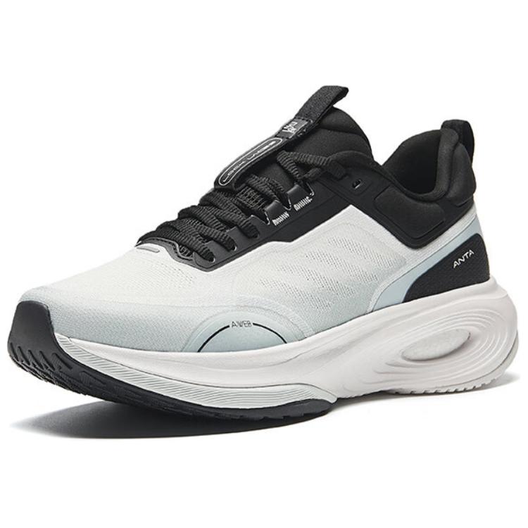 New Anta Spirit Arc 2nd Generation Ling Curved Cushioning Low top Training Shoes Men's White Black Blue 112437790-2