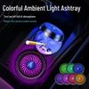 Lincoln Ambient Light Car Ashtray for MKZ, Continental, MKC, Nautilus, Aviator, Navigator