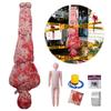 Inflatable Bloody Torso Halloween Horror Prop 152.4cm Severed Body Parts Decor Set Haunted House Party Scene DIY Accessories