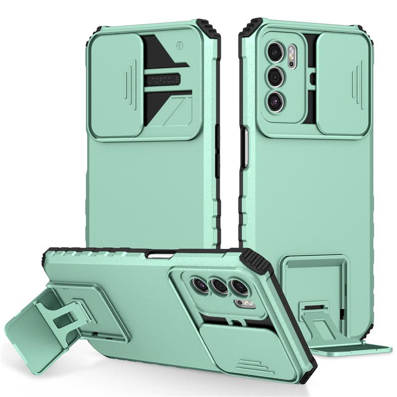 Pro OPPO A15 A15S A16 A16S A16K A16E Pouzdro Robustní Armor Stojan Zadní Kryt Pro OPPO A52 A72 A53 A53S A54 A55 A36 A76 A95 A96